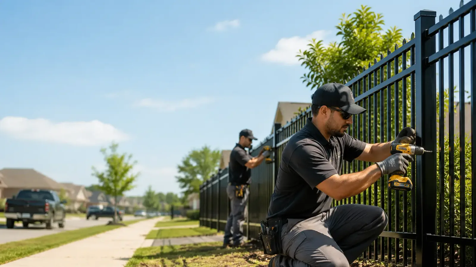 Metal Fence Installation in Bellevue, IA